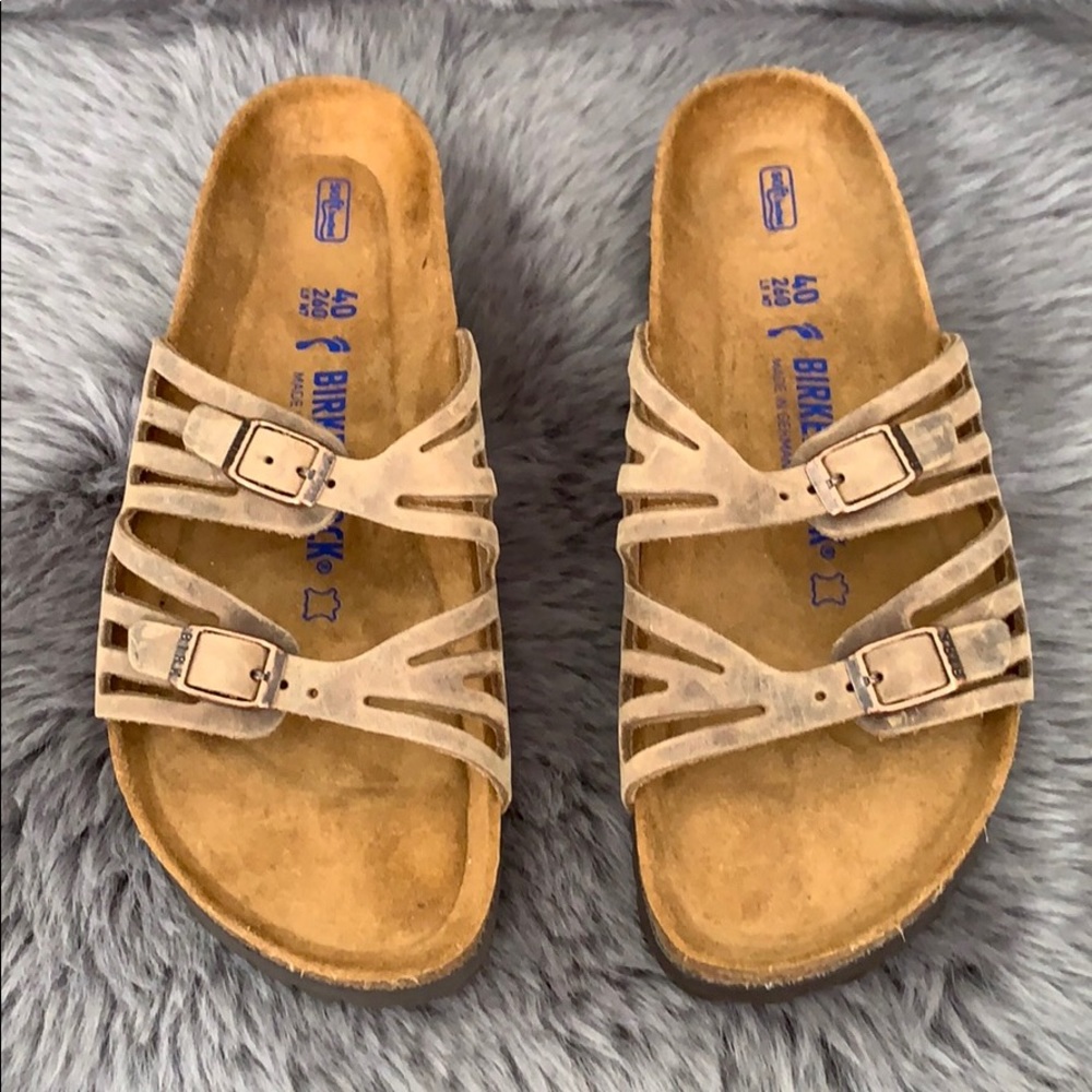 Birkenstock Granada Soft Footbed Oiled Leather 40